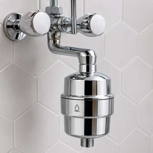 SHOWER AND TAP FILTER FOR HARD WATER | REDUCES HAIR FALL & DRY SKIN