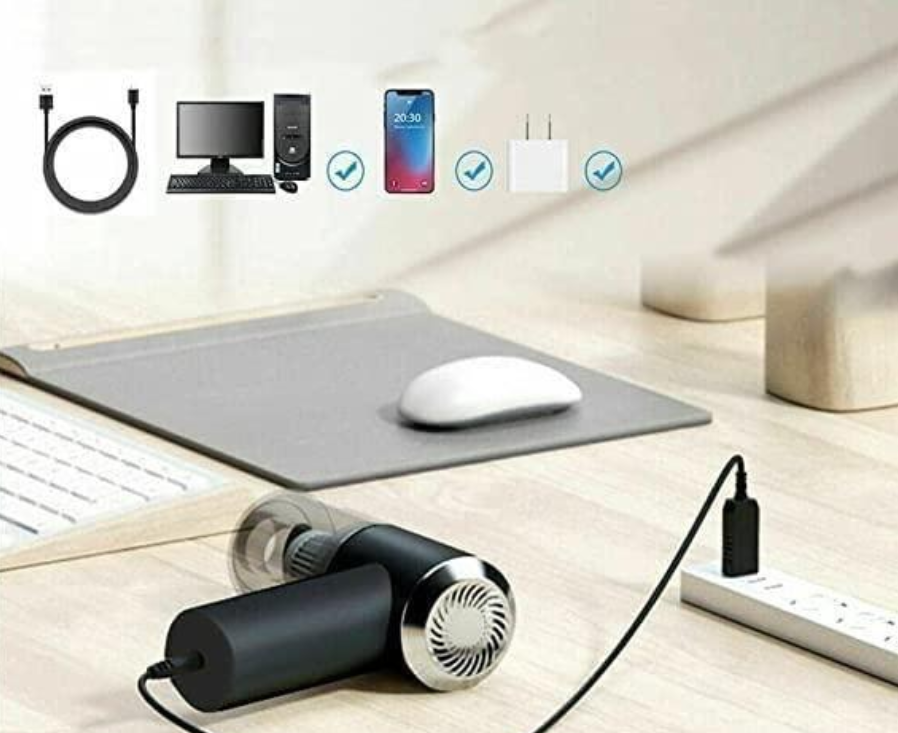 PORTABLE AIR DUSTER WIRELESS VACUUM CLEANER