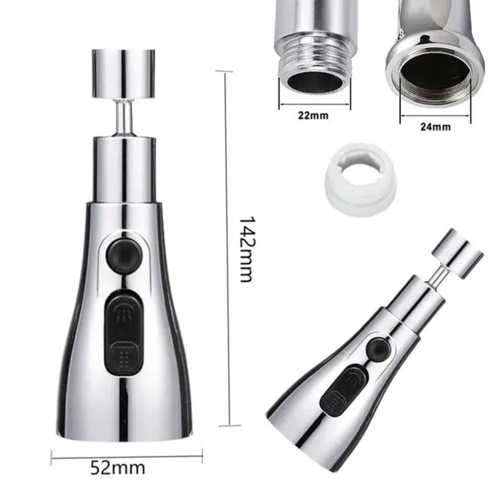 3 MODES KITCHEN SINK FAUCET OR TAP EXTENDER