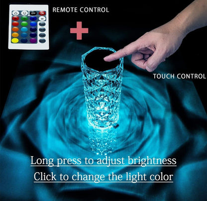 COLOR CHANGING LAMP-TOUCH CONTROL WITH USB PORT