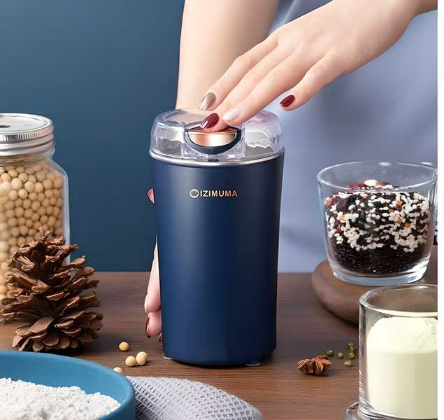 ELECTRIC GRINDER & PLASTIC COFFEE BEAN GRINDER