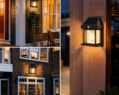 SOLAR LIGHT OUTDOOR WALL LIGHT