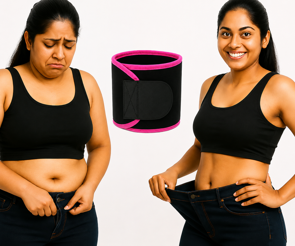 ADJUSTABLE WAIST TRIMMER BELT