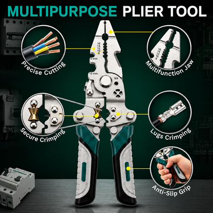9-in-1 FOLDABLE MULTIFUNCTION PLIER