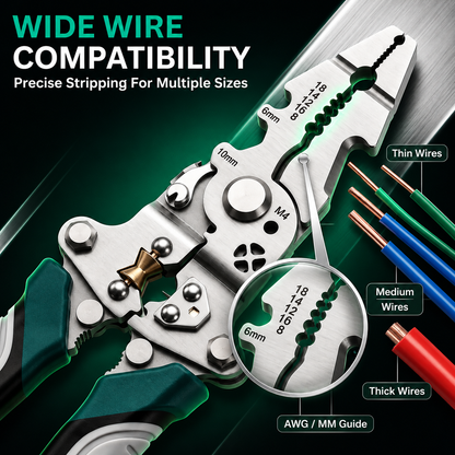9-in-1 FOLDABLE MULTIFUNCTION PLIER