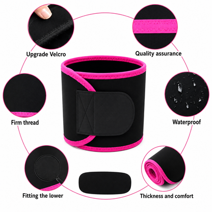 ADJUSTABLE WAIST TRIMMER BELT