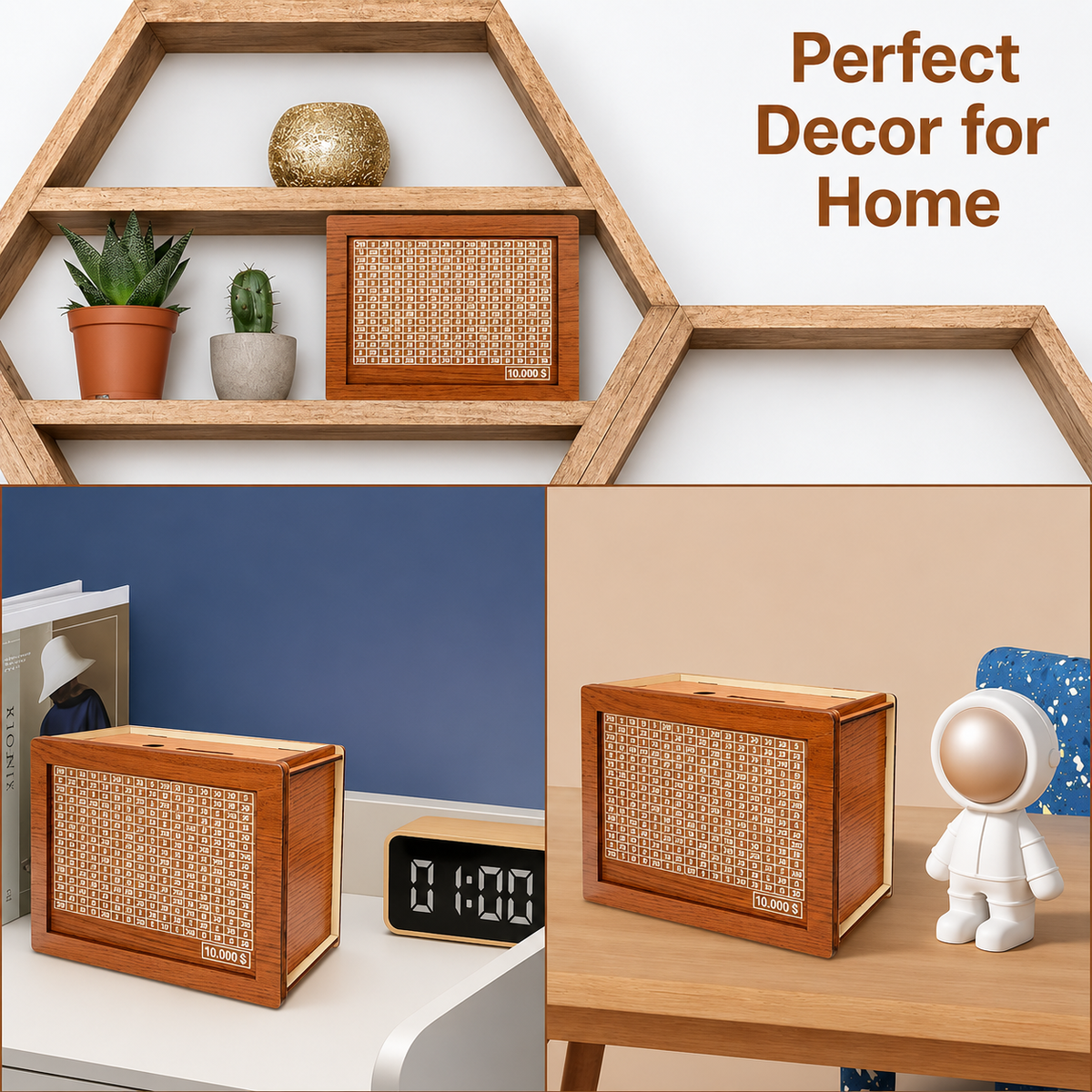 MONEY SAVING BOX FOR KIDS AND ADULTS