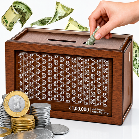 MONEY SAVING BOX FOR KIDS AND ADULTS