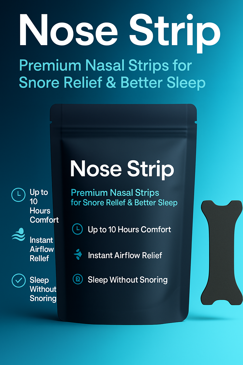 BREATHING NASAL STRIP STARTER KIT | IMPROVE SLEEP & BREATHING QUALITY